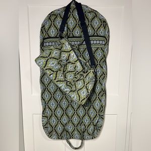 Vera Bradley Travel Garment Bag and Weekender Bag